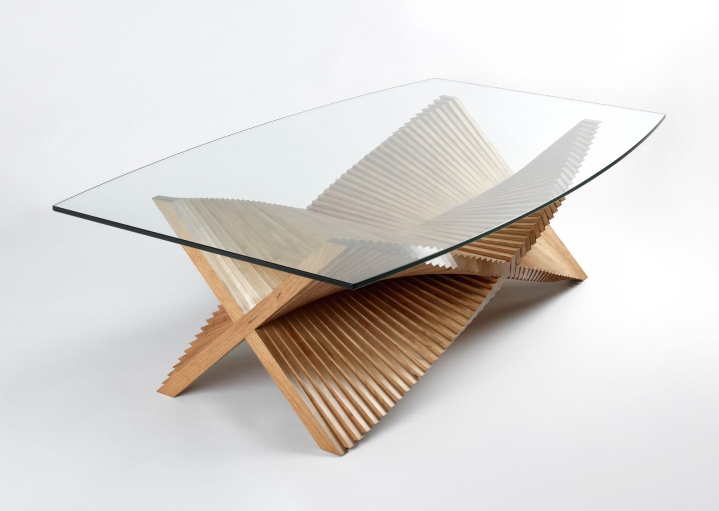 Beating Wings handmade sculptural coffee table