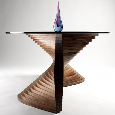 Sidewinder sculptural coffee table