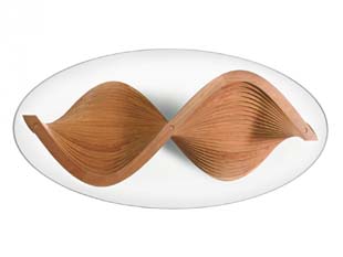 Sidewinder II sculptural coffee table