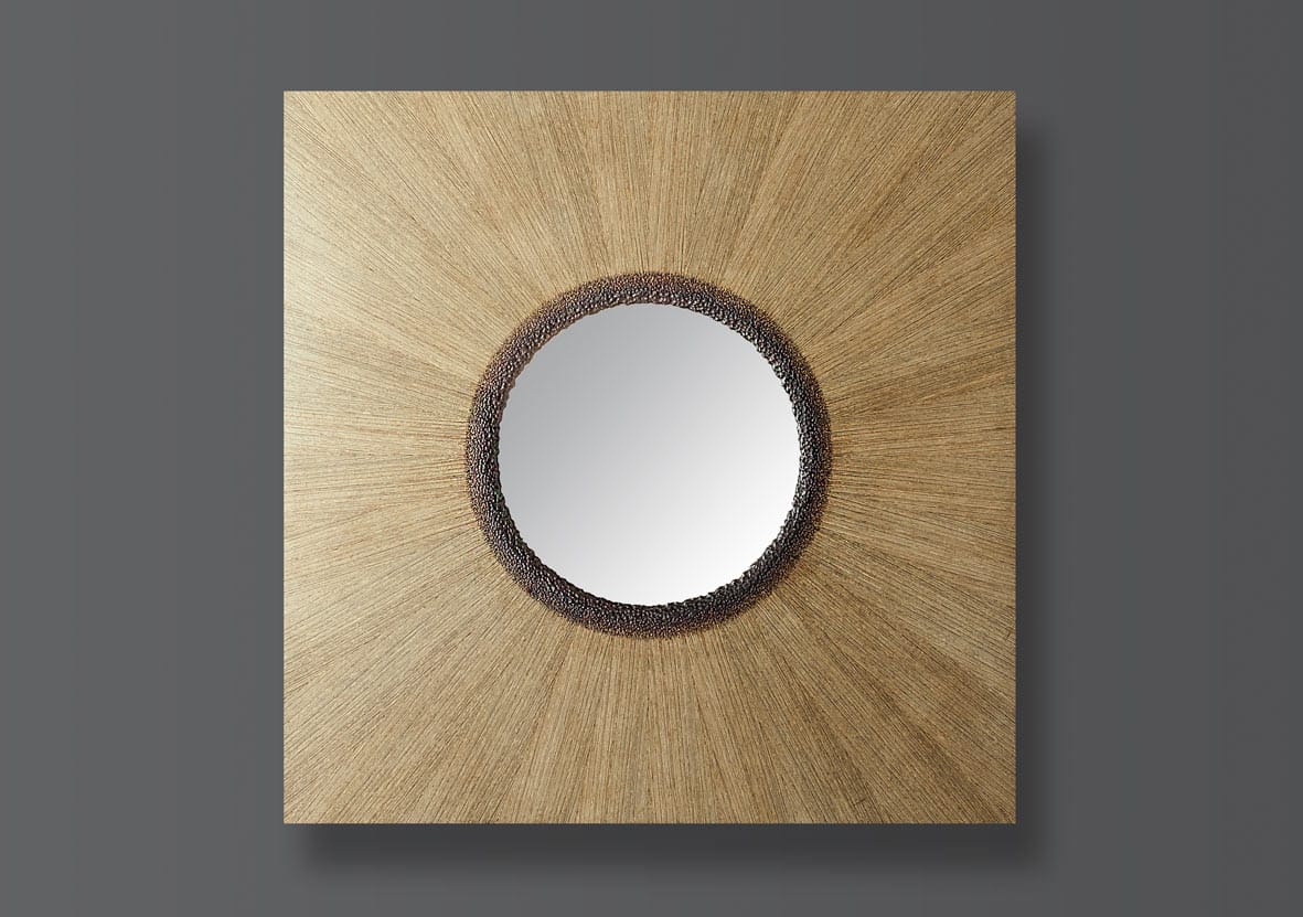 Into the Abyss sculptural mirror